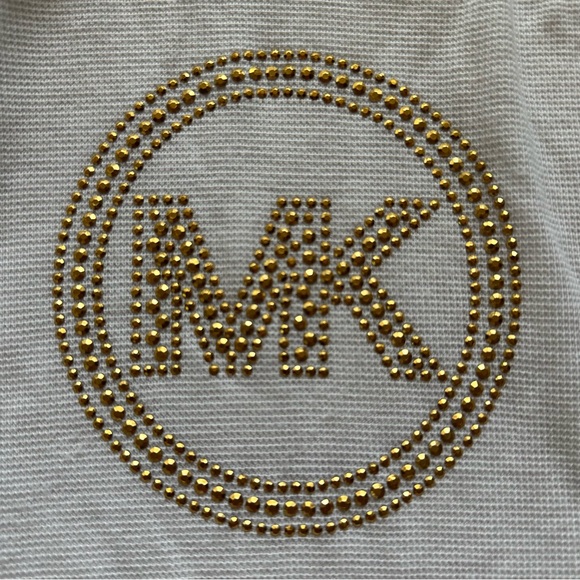Michael Kors White Knit with Gold Accents - Picture 3 of 7